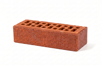 Картинка Кирпич - Облицовочный кирпич Облицовочный Евро : М-200 размером 88x250x65. Цвет красный, производство Ликолор Кирпичный завод 