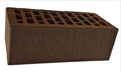 Картинка Кирпич - Облицовочный кирпич Облицовочный Полуторный : М-200 размером 120x250x88. Цвет баварская кладка, производство Вышневолоцкая Керамика 